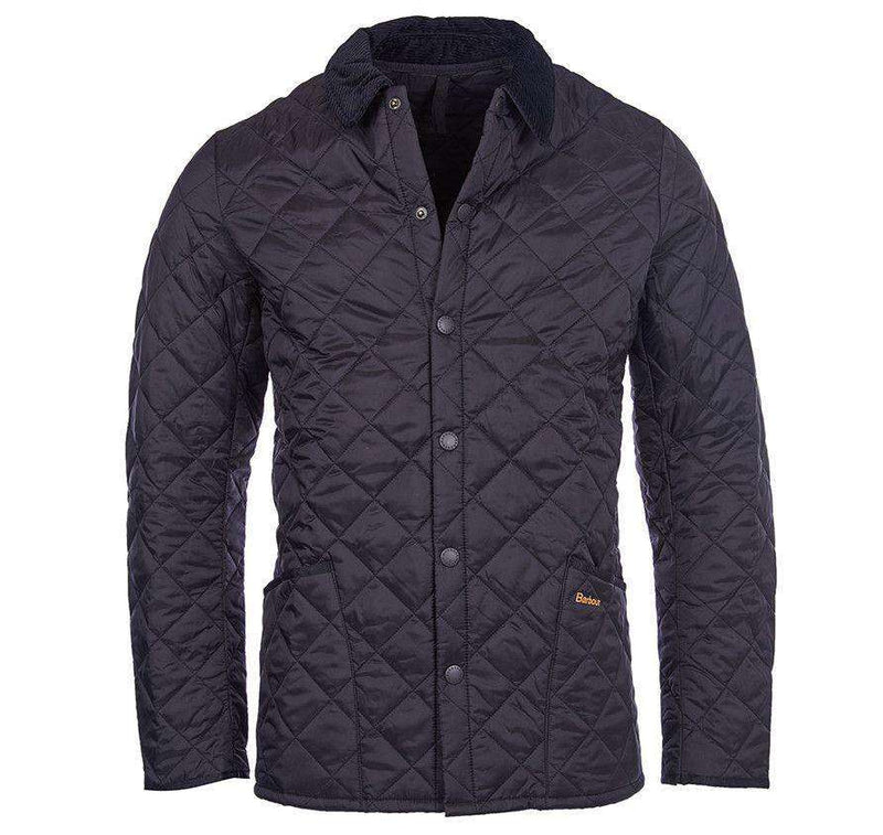 Heritage Liddesdale Quilted Jacket in Black by Barbour - Country Club Prep