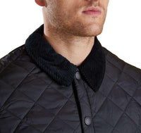 Heritage Liddesdale Quilted Jacket in Black by Barbour - Country Club Prep