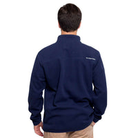 Keeler 1/4 Zip Pullover in Capital Blue by The Southern Shirt Co. - Country Club Prep
