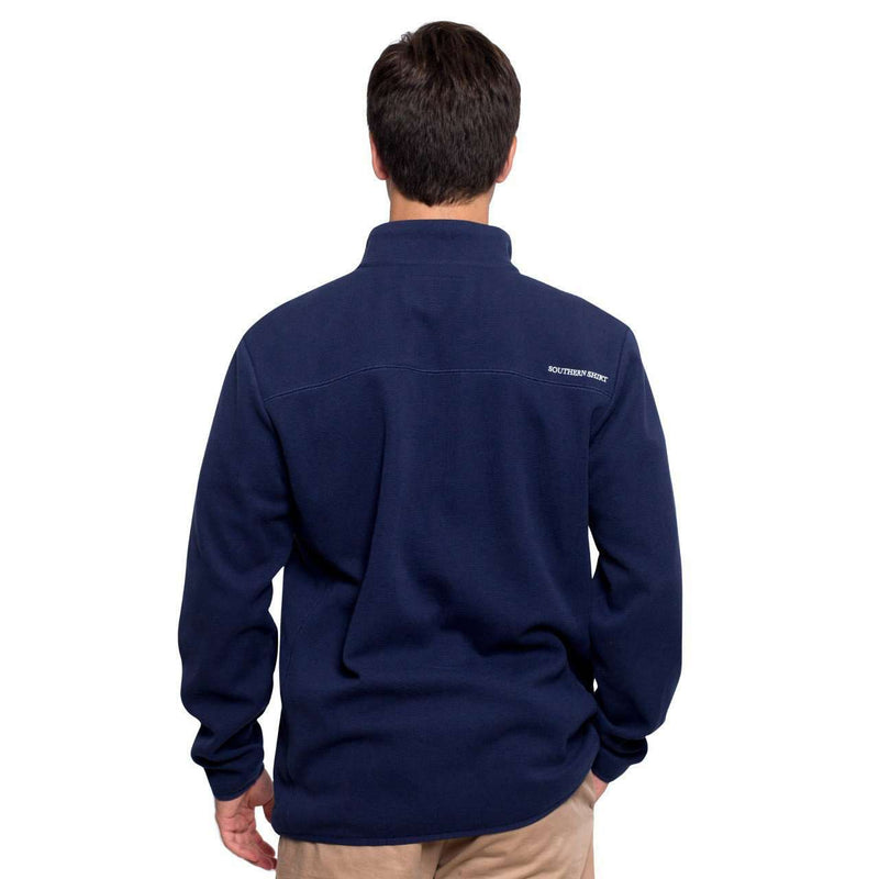 Keeler 1/4 Zip Pullover in Capital Blue by The Southern Shirt Co. - Country Club Prep