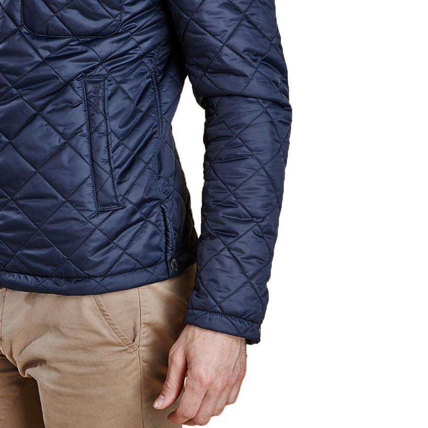 Laggan Quilted Jacket in Navy by Barbour - Country Club Prep