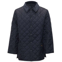 Liddesdale Quilted Jacket in Navy by Barbour - Country Club Prep