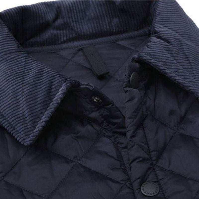 Liddesdale Quilted Jacket in Navy by Barbour - Country Club Prep