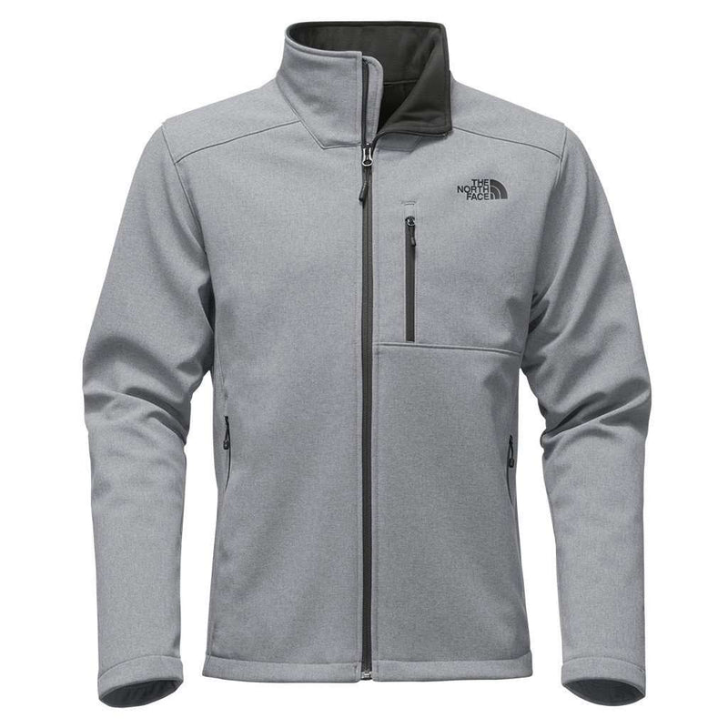 Men's Apex Bionic 2 Jacket in Heathered Medium Grey by The North Face - Country Club Prep