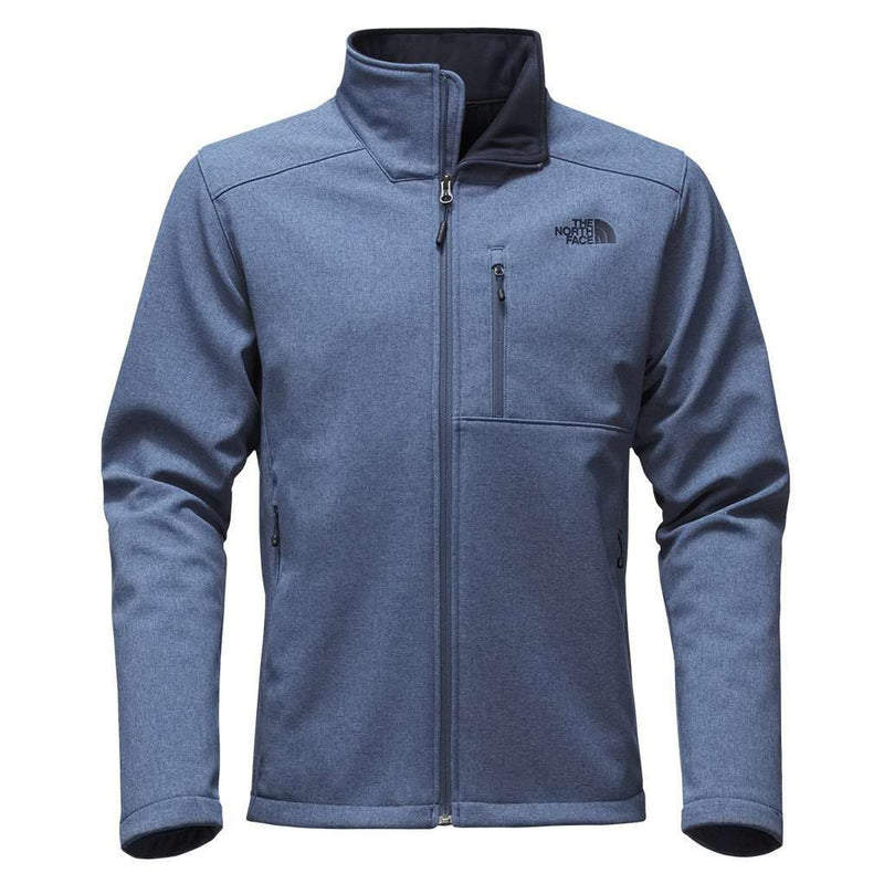 The North Face Men's Apex Bionic Jacket in Heathered Shady Blue