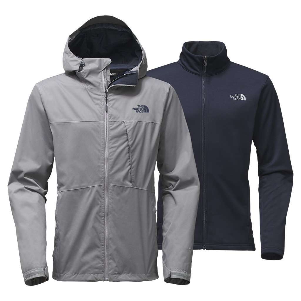 Men's Arrowood Triclimate Jacket in Mid Grey by The North Face - Country Club Prep