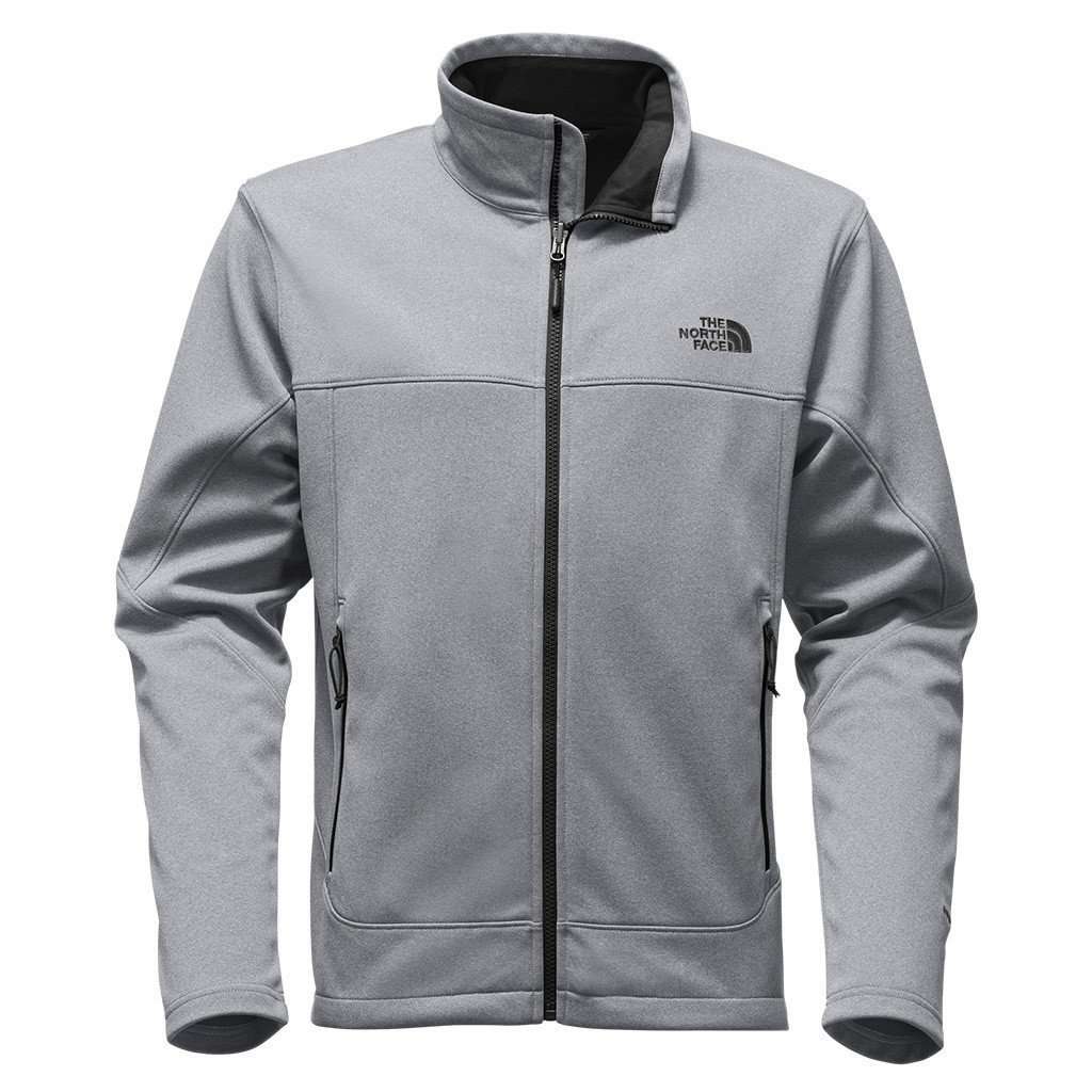 Men's Canyonwall Jacket in Heathered Medium Grey by The North Face - Country Club Prep