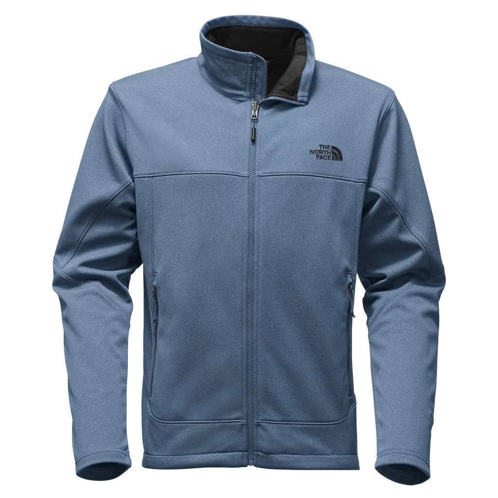 Men's Canyonwall Jacket in Heathered Shady Blue by The North Face - Country Club Prep