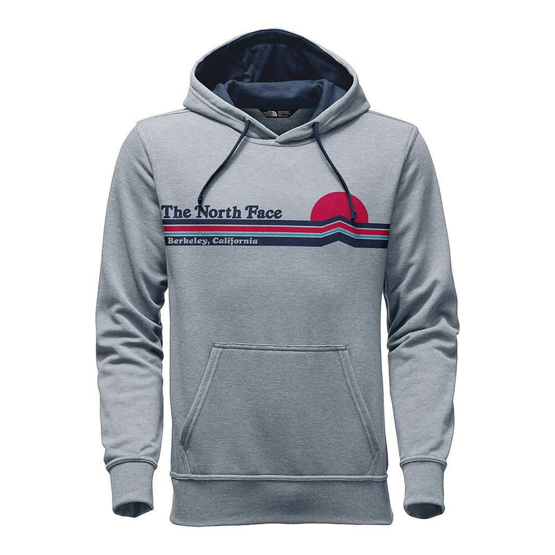 Men's Tequila Sunset Hoodie in Light Grey Heather by The North Face - Country Club Prep