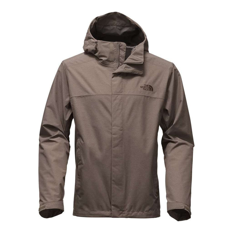 Men's Venture 2 Jacket in Falcon Brown Heather by The North Face - Country Club Prep