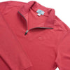 Newport Heather Lightweight 1/4 Zip Pullover in Antifouling Red by Southern Tide - Country Club Prep