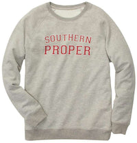Original Sweatshirt in Grey by Southern Proper - Country Club Prep