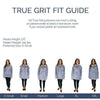 Pebble Pile Pullover 1/2 Zip in Faded Heather by True Grit - Country Club Prep