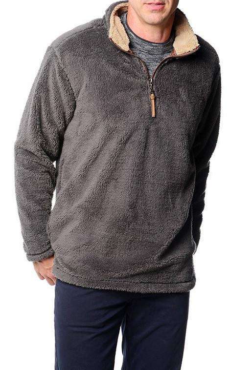 Pebble Pile Pullover in Harley Black by True Grit - Country Club Prep