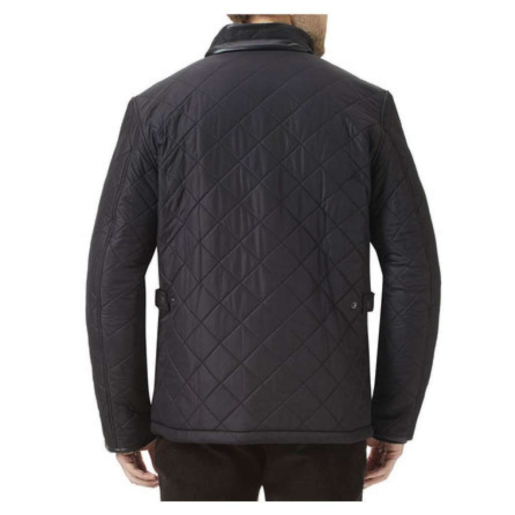Powell Quilted Jacket in Black by Barbour - Country Club Prep