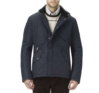 Powell Quilted Jacket in Navy by Barbour - Country Club Prep