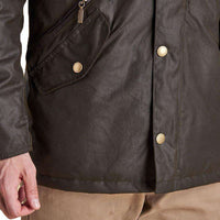 Prestbury Wax Jacket in Olive by Barbour - Country Club Prep