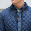 Quilted Bomber Jacket in True Navy by Southern Tide - Country Club Prep