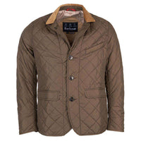 Quilted Tailored Fit Beauly Jacket in Dark Olive by Barbour - Country Club Prep