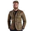Racer Quilted Jacket in Olive by Barbour - Country Club Prep
