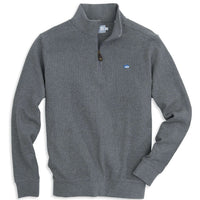 Skipjack 1/4 Zip Pullover in Steel Grey by Southern Tide - Country Club Prep