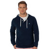 Slub Knit Pullover Hoodie in True Navy by Southern Tide - Country Club Prep