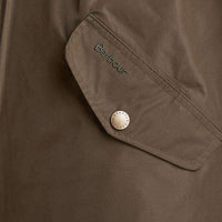 Spoonbill Waterproof Jacket in Dark Olive by Barbour - Country Club Prep