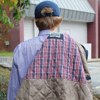 Station Canvas Jacket in Colonial Navy by Southern Marsh - Country Club Prep