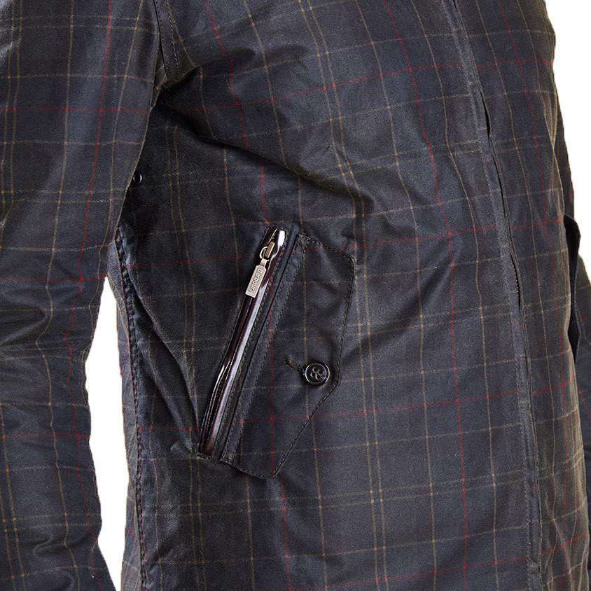 Tartan Helmsdale Wax Jacket by Barbour - Country Club Prep
