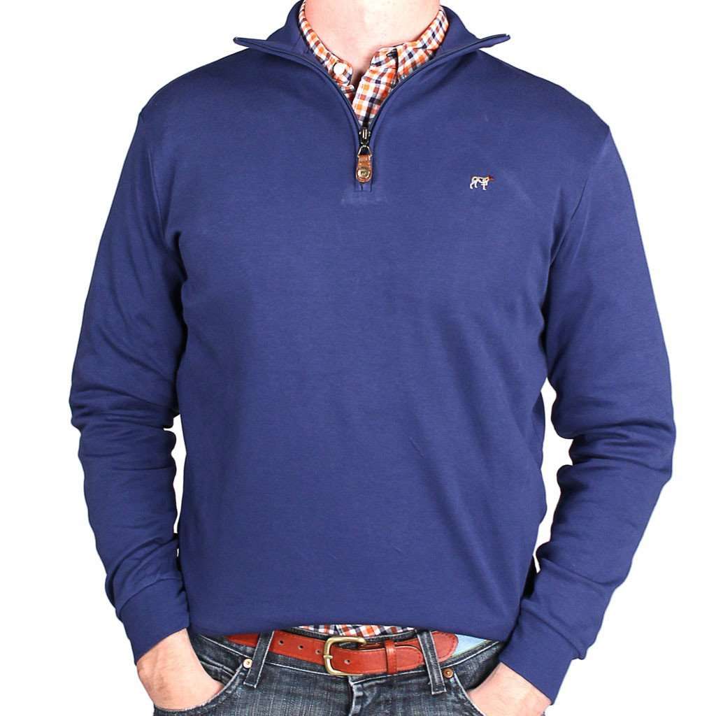 The Charleston Zip in Captain's Blue by Southern Point Co. - Country Club Prep