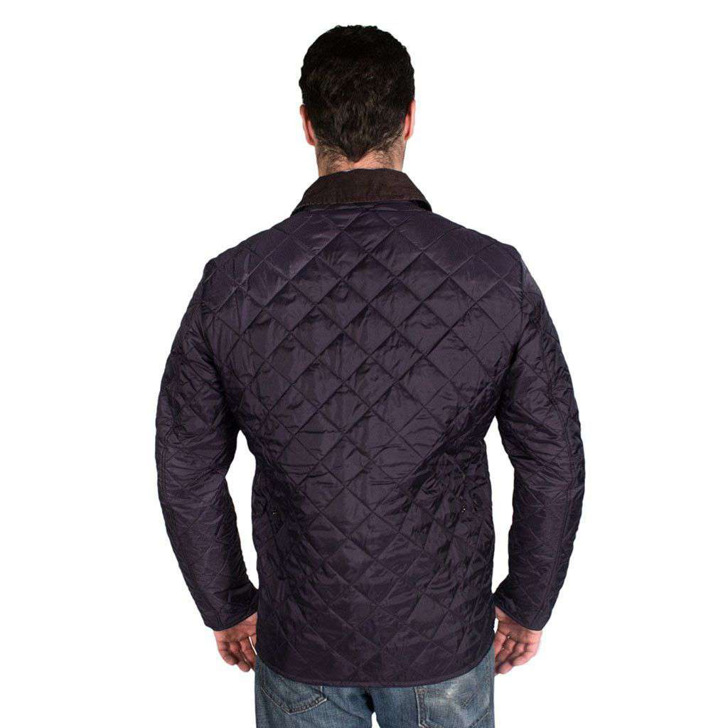 Tinford Quilted Jacket in Navy by Barbour - Country Club Prep