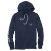 University of Florida Long Sleeve Gameday Hoodie Tee in Navy by Southern Tide - Country Club Prep