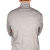 Whale and Longshanks Jersey 1/4 Zip in Heather Grey by Vineyard Vines - Country Club Prep