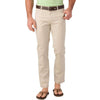 5 Pocket Tailored Fit Chino Pant in Stone by Southern Tide - Country Club Prep