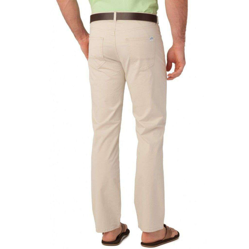 Southern Tide 5 Pocket Tailored Fit Chino Pant in Stone – Country Club Prep