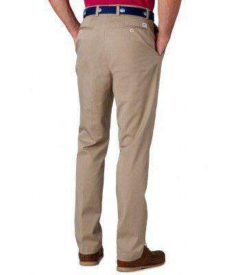 Channel Marker II Classic Fit Pants in Khaki by Southern Tide - Country Club Prep