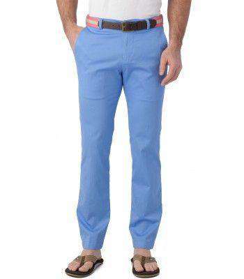 Channel Marker Tailored Fit Summer Pants in Ocean Channel by Southern Tide - Country Club Prep