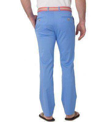 Channel Marker Tailored Fit Summer Pants in Ocean Channel by Southern Tide - Country Club Prep