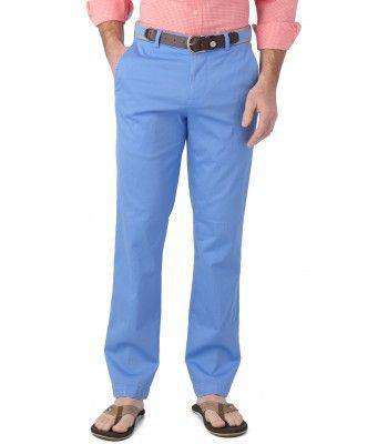 Classic Fit Summer Pants in Ocean Channel by Southern Tide - Country Club Prep