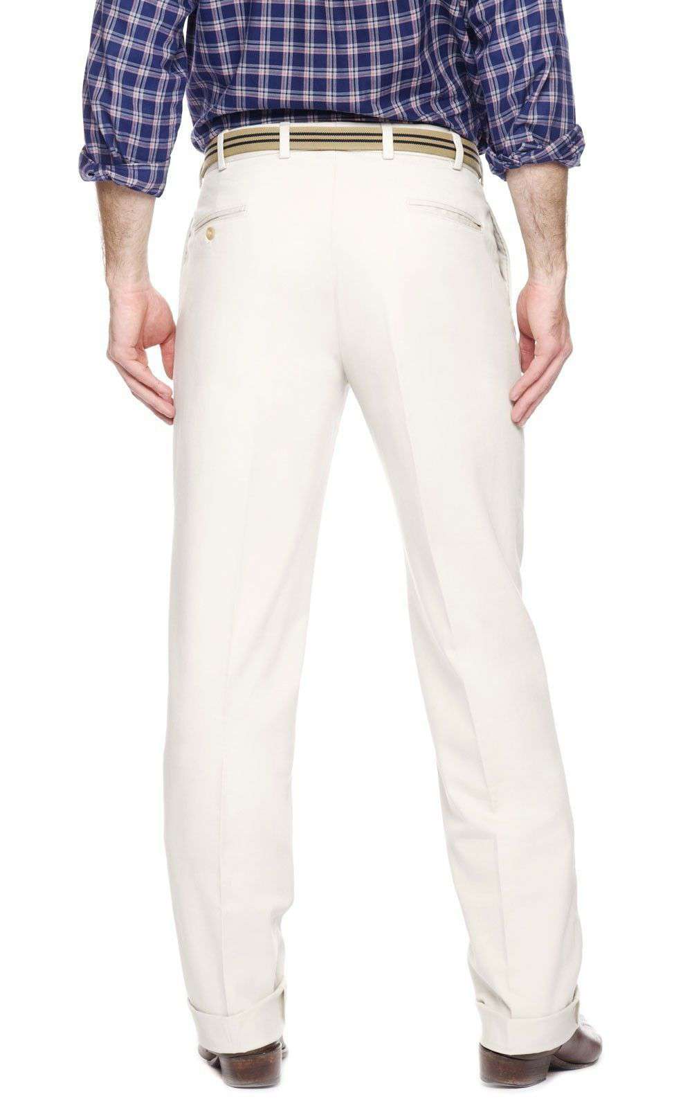 Dalton Pant Stone - Pleated by Jack Donnelly Khakis - Country Club Prep
