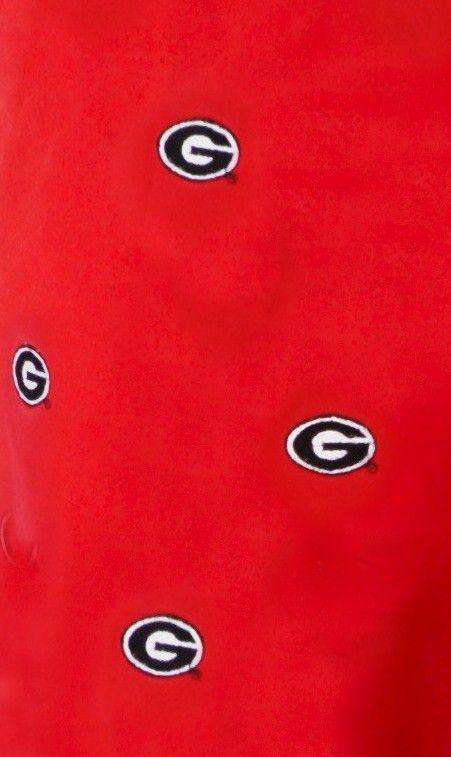 Georgia Stadium Pant in Red by Pennington & Bailes - Country Club Prep