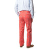 Harbor Pant in Red Dawn with Embroidered Martinis (unfinished inseam) by Castaway Clothing - Country Club Prep