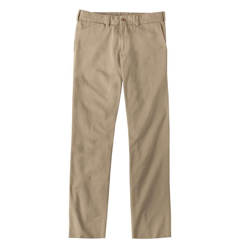 M3 Original Twill Straght Fit Pant in Khaki by Bill's Khakis - Country Club Prep