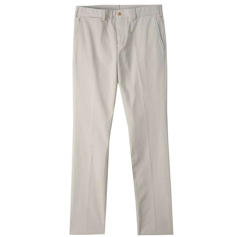 M4 Original Twill Slim Fit Pant in Cement by Bill's Khakis - Country Club Prep