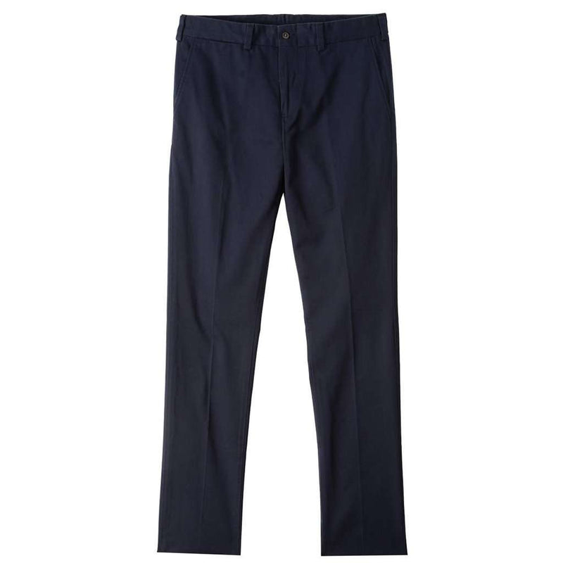 M4 Original Twill Slim Fit Pant in Navy by Bill's Khakis - Country Club Prep