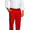 Ole Miss Stadium Pant in Red by Pennington & Bailes - Country Club Prep