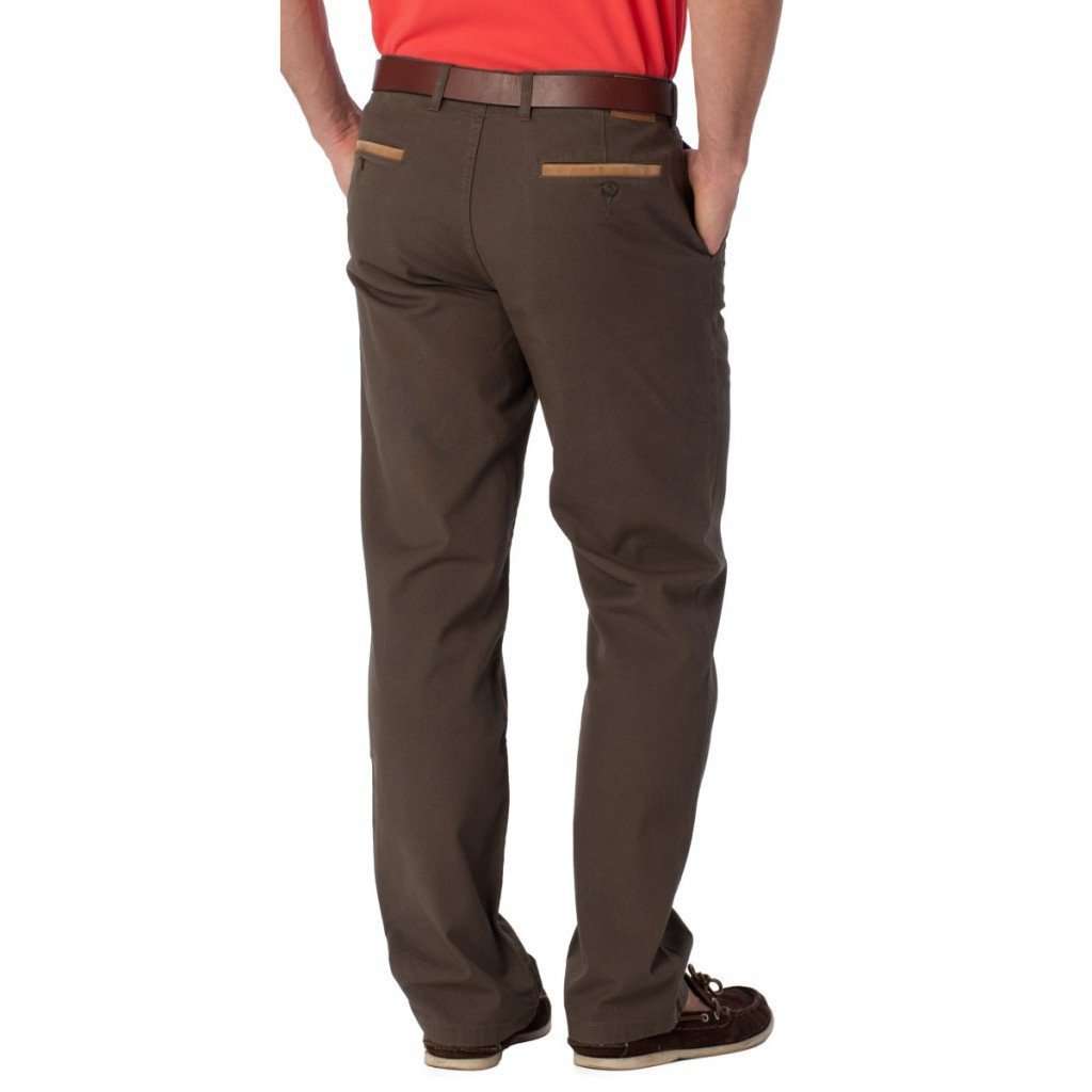 RT-7 5-Pocket Pant in Tobacco by Southern Tide - Country Club Prep