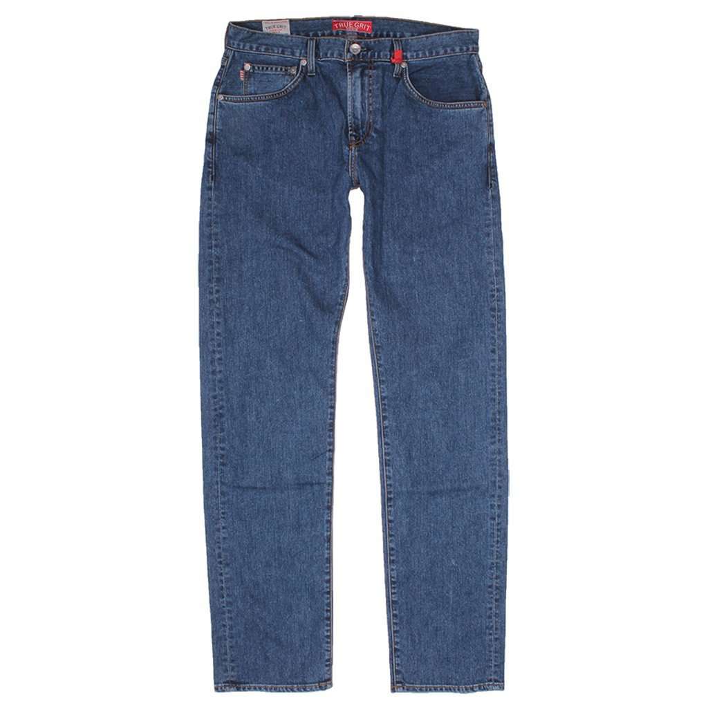 Slim Straight Trail Jeans by True Grit - Country Club Prep