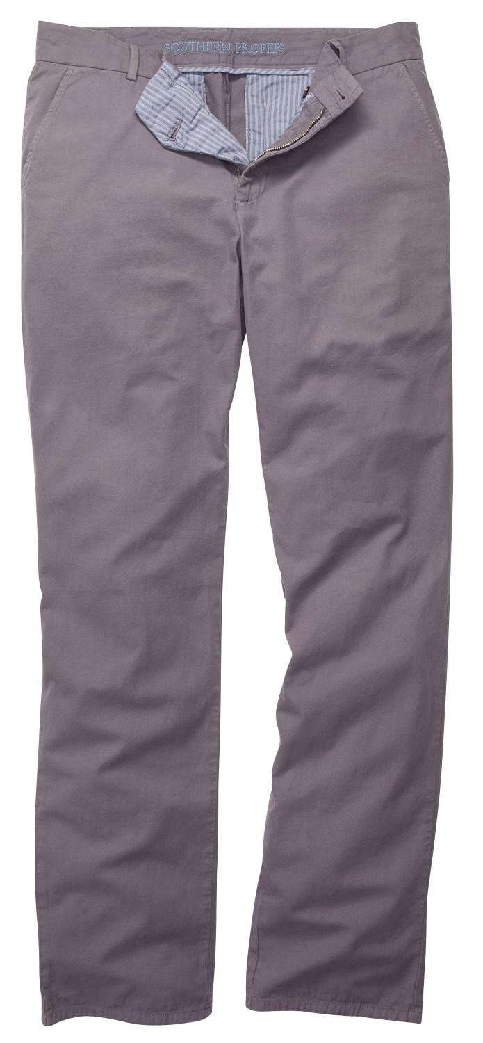 The Campus Pant in Grey by Southern Proper - Country Club Prep