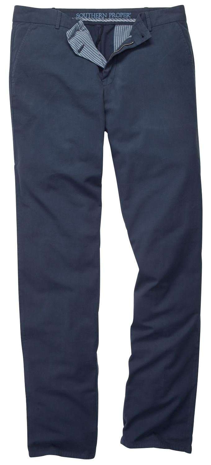 The Campus Pant in Navy by Southern Proper - Country Club Prep